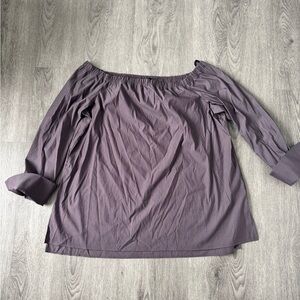 Lafayette 148 New York Striped Blouse